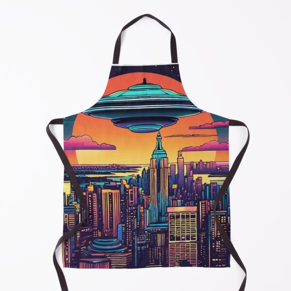 Item preview, UFO OVER CITY designed and sold by Catfighter.