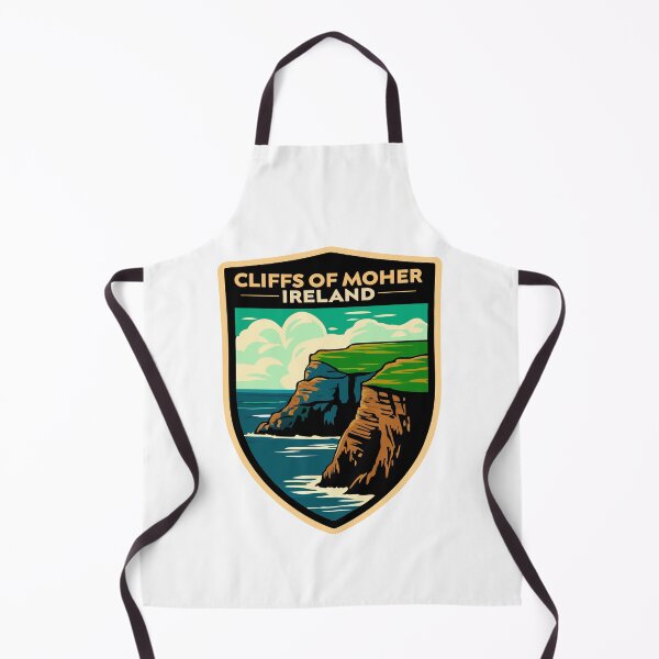 Item preview, Cliffs of Moher Travel Poster - Stunning Ireland Landscape Art designed and sold by Timegraf.