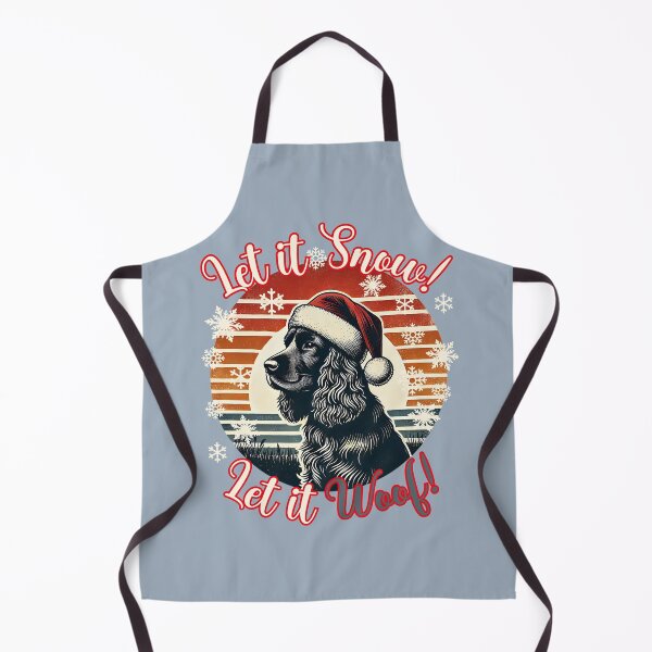 Item preview, Cocker Spaniel Christmas Design - Let It Snow! Let It Woof! designed and sold by EwaVerse.