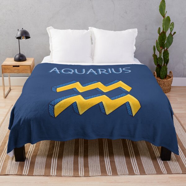Item preview, Aquarius zodiac symbol designed and sold by DesignCollectiv.