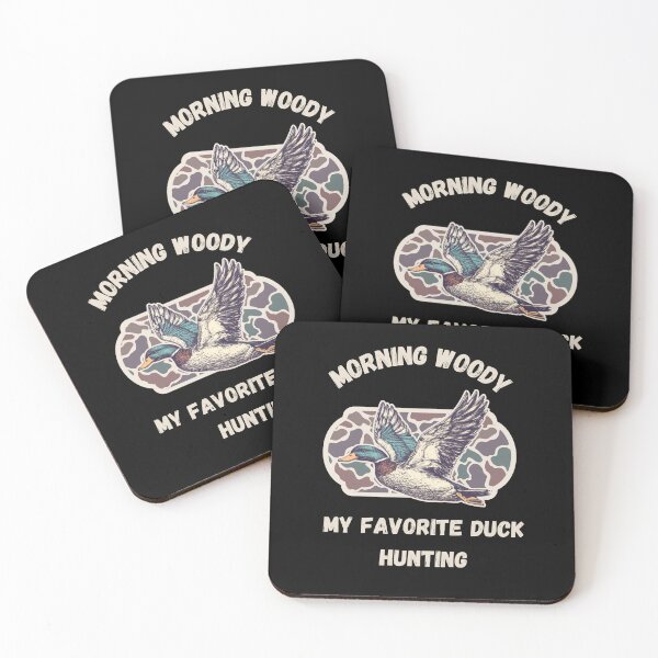 Item preview, Morning Woody My Favorite Duck Hunting funny gifts for hunter and people with a sense of humor designed and sold by FelkMariShop.