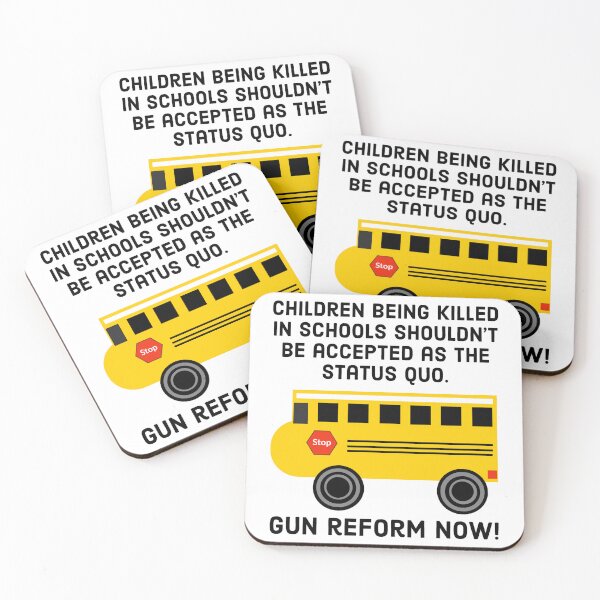 Item preview, Children being killed in schools should not be the status quo.  designed and sold by Rachel the Artist .