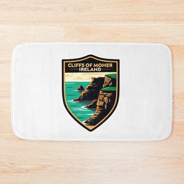 Item preview, Cliffs of Moher Travel Poster - Stunning Ireland Landscape Art designed and sold by Timegraf.
