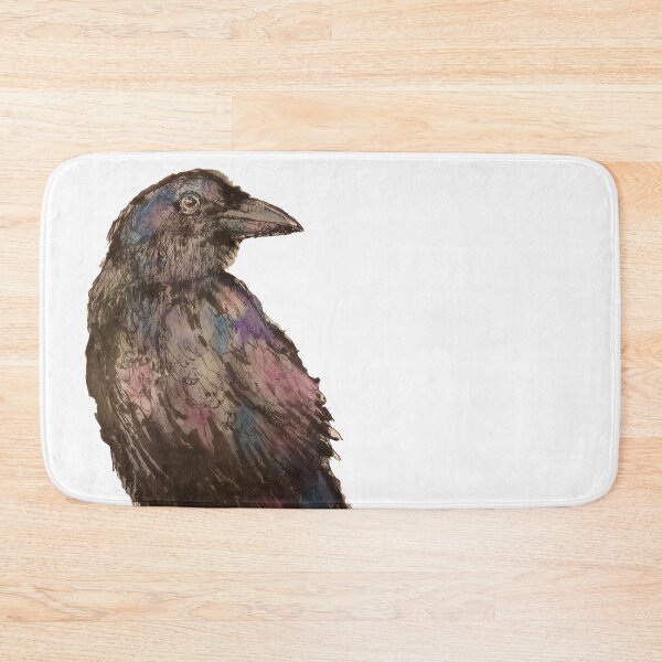 Item preview, Watercolor ink raven designed and sold by Kara Draws.