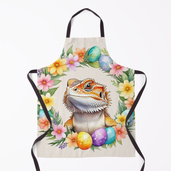 Item preview, Bearded Dragon Easter Wreath designed and sold by aylastyle.