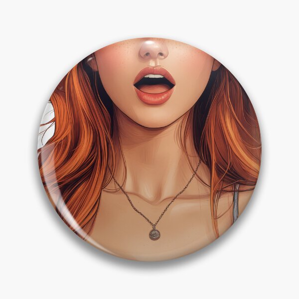 Item preview, surprised cartoon girl designed and sold by EgonZ9.