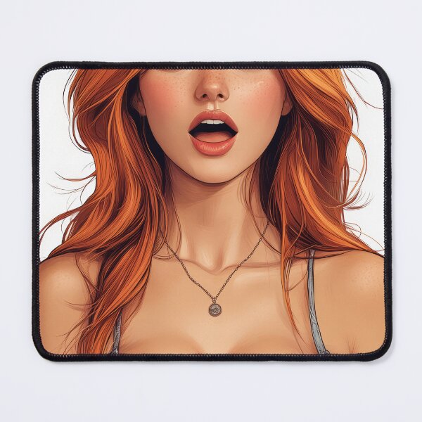 Item preview, surprised cartoon girl designed and sold by EgonZ9.