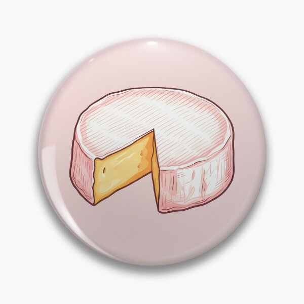 Item preview, Round Cheese Wheel in Pink designed and sold by CriaCreative.