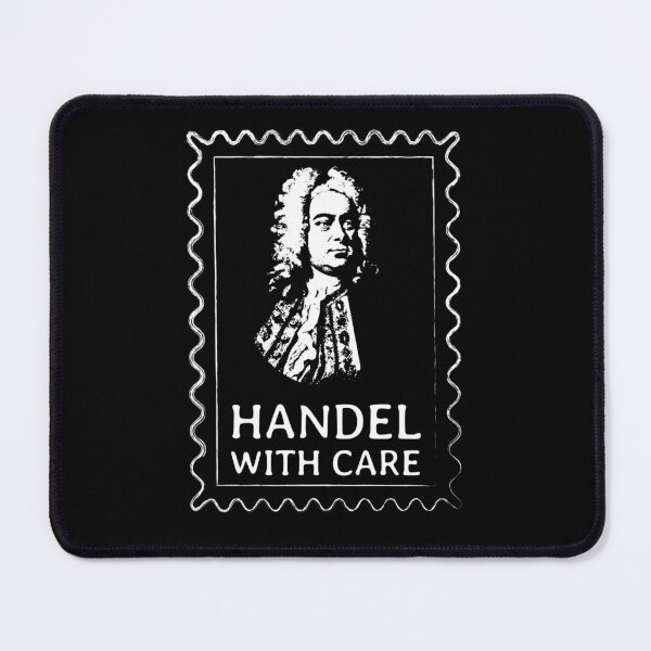 Item preview, George Frideric Handel With Care - Classical Music Humor  designed and sold by The Junto Shop.