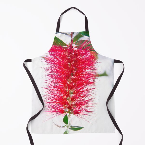 Item preview, Tropical Red Bottlebrush Flower designed and sold by daphsam.