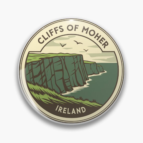 Item preview, Cliffs of Moher Travel Poster - Stunning Ireland Landscape Art designed and sold by Timegraf.