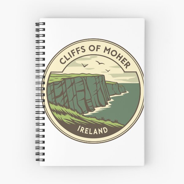 Item preview, Cliffs of Moher Travel Poster - Stunning Ireland Landscape Art designed and sold by Timegraf.