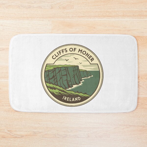 Item preview, Cliffs of Moher Travel Poster - Stunning Ireland Landscape Art designed and sold by Timegraf.