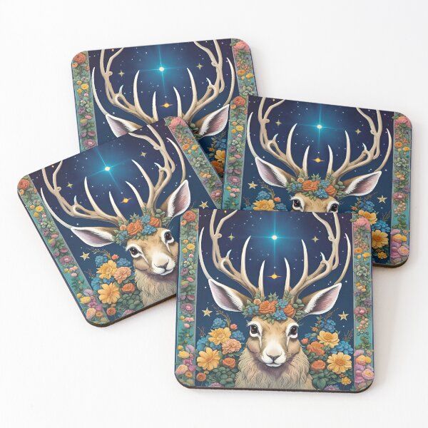 Item preview, Celestial Jackalope designed and sold by HabitableMoons.