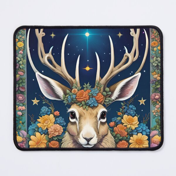 Item preview, Celestial Jackalope designed and sold by HabitableMoons.