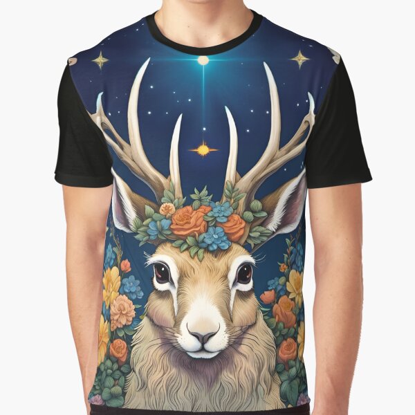 Item preview, Celestial Jackalope designed and sold by HabitableMoons.