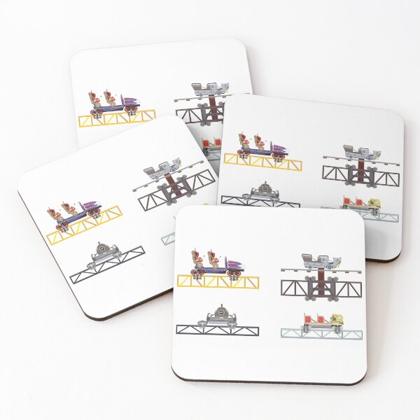 Item preview, Epic Universal Theme Park Coaster Cars Design designed and sold by CoasterMerch.