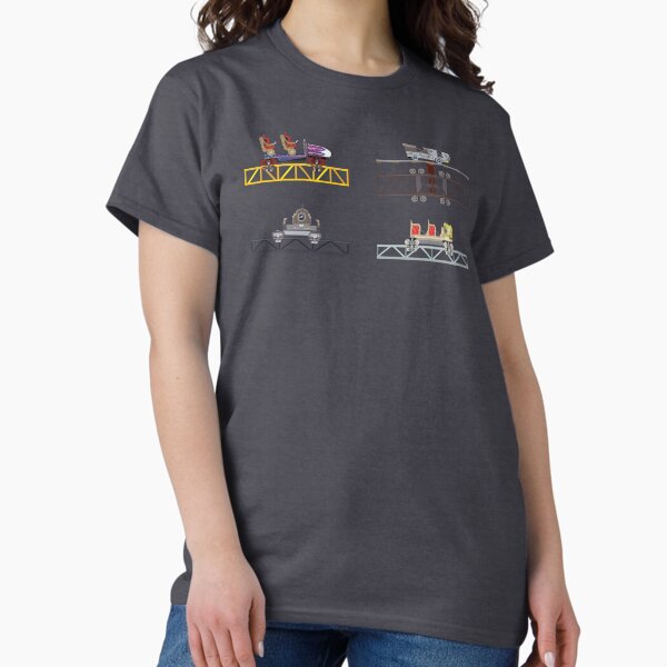 Item preview, Epic Universal Theme Park Coaster Cars Design designed and sold by CoasterMerch.