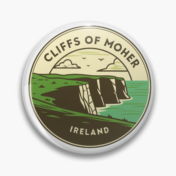 Item preview, Cliffs of Moher Travel Poster - Stunning Ireland Landscape Art designed and sold by Timegraf.