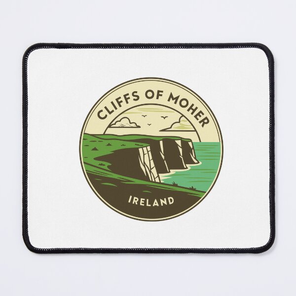 Item preview, Cliffs of Moher Travel Poster - Stunning Ireland Landscape Art designed and sold by Timegraf.