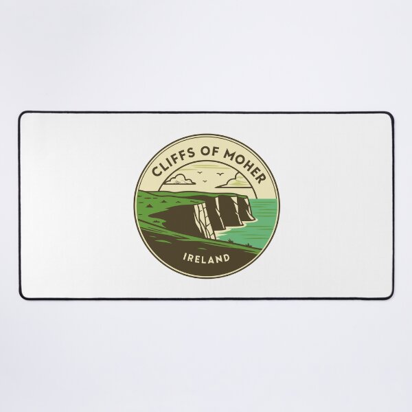 Item preview, Cliffs of Moher Travel Poster - Stunning Ireland Landscape Art designed and sold by Timegraf.