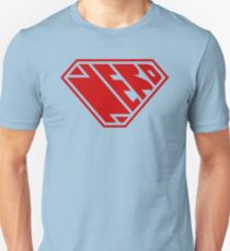 Nerd SuperEmpowered (Red) Unisex T-Shirt