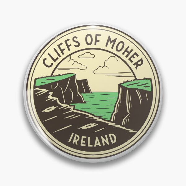 Item preview, Cliffs of Moher Travel Poster - Stunning Ireland Landscape Art designed and sold by Timegraf.