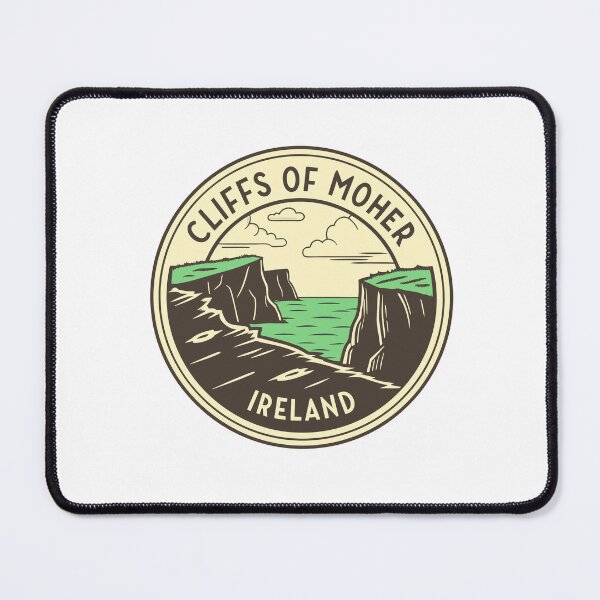 Item preview, Cliffs of Moher Travel Poster - Stunning Ireland Landscape Art designed and sold by Timegraf.
