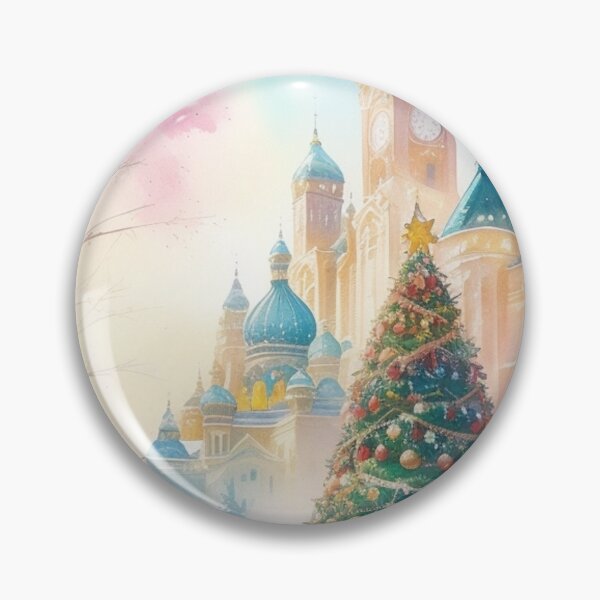 Item preview, Watercolor Astana-Christmas Edition designed and sold by TondoMeander.