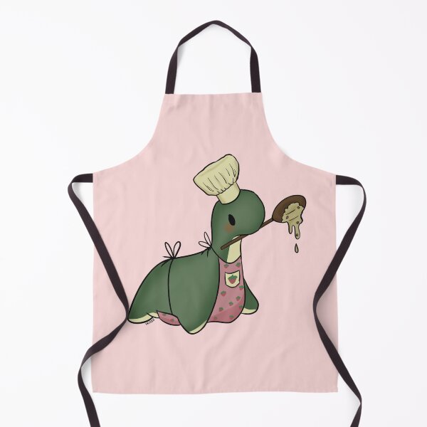Item preview, Nessie Dinosaur Baking  designed and sold by The Batz Nest.