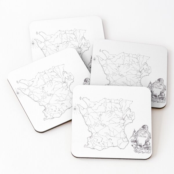 Item preview, Map of Skåne designed and sold by SunsetFirefly.