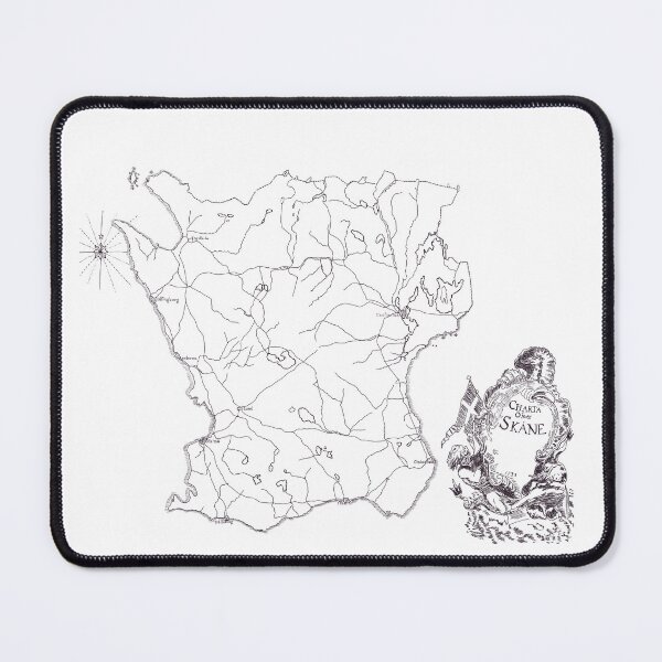 Item preview, Map of Skåne designed and sold by SunsetFirefly.