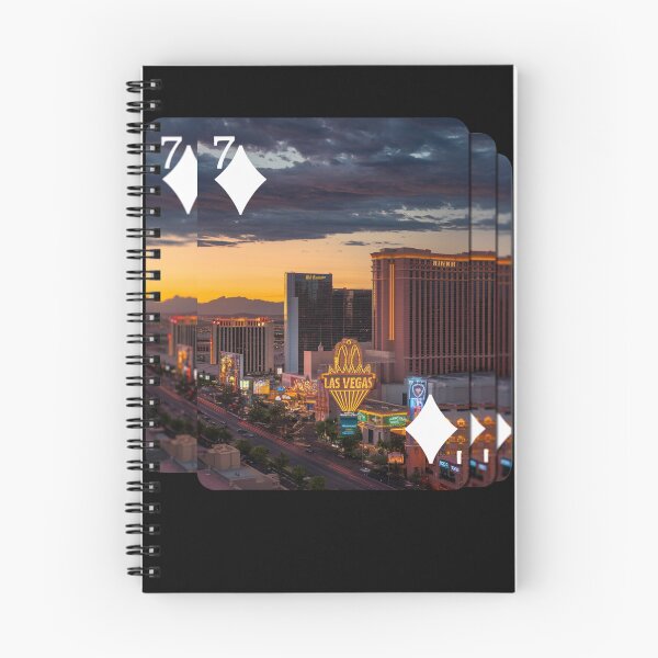 Item preview, 7 of Diamonds at Dusk in Vegas designed and sold by miriamo25.