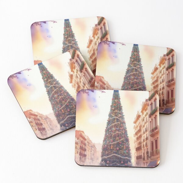 Item preview, Watercolor Barcelona-Christmas Edition designed and sold by TondoMeander.