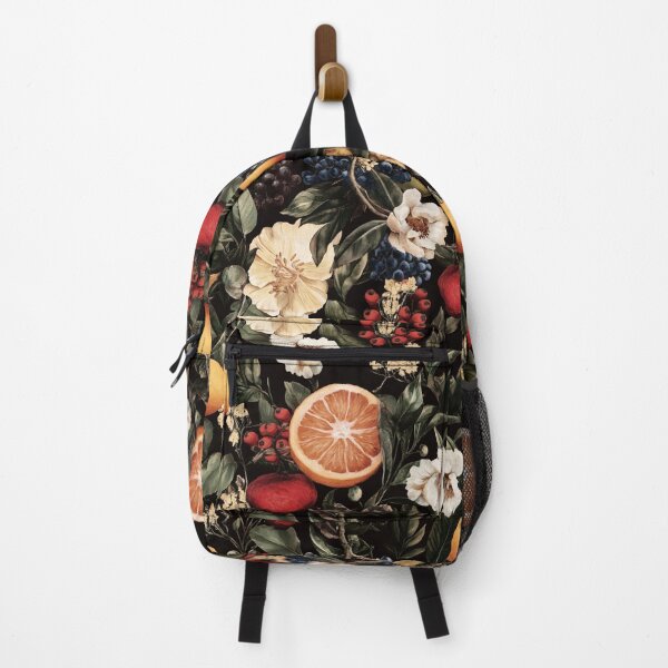 Item preview, Mediterranean Garden: Oranges & Blossoms on Black designed and sold by MindKunst.