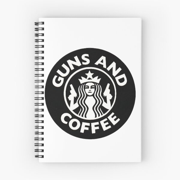 Item preview, Guns and Coffee - best combination designed and sold by LuizSilva1983.
