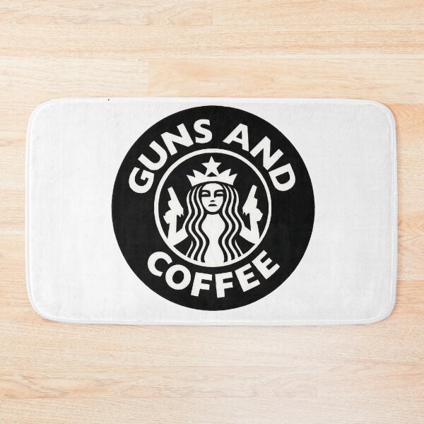 Item preview, Guns and Coffee - best combination designed and sold by LuizSilva1983.