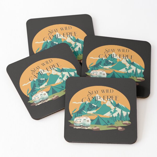 Item preview, Stay Wild Camp Free designed and sold by LeilanieTshop.