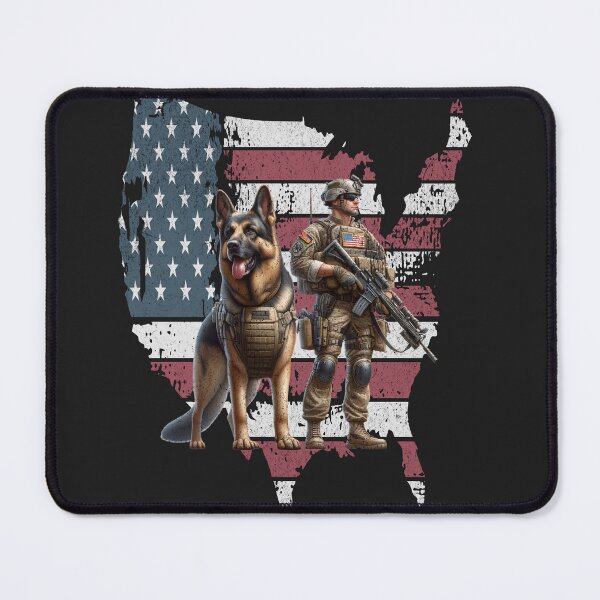 Item preview, Valor Unleashed: The Bond Between Soldier and Canine designed and sold by LeilanieTshop.