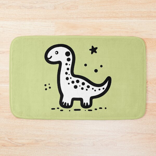 Item preview, Simple Dinosaur Line Drawing - Minimalist Kids Art designed and sold by happyartworks.