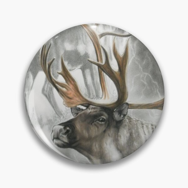 Item preview, Caribou Collage designed and sold by BarbBarcikKeith.