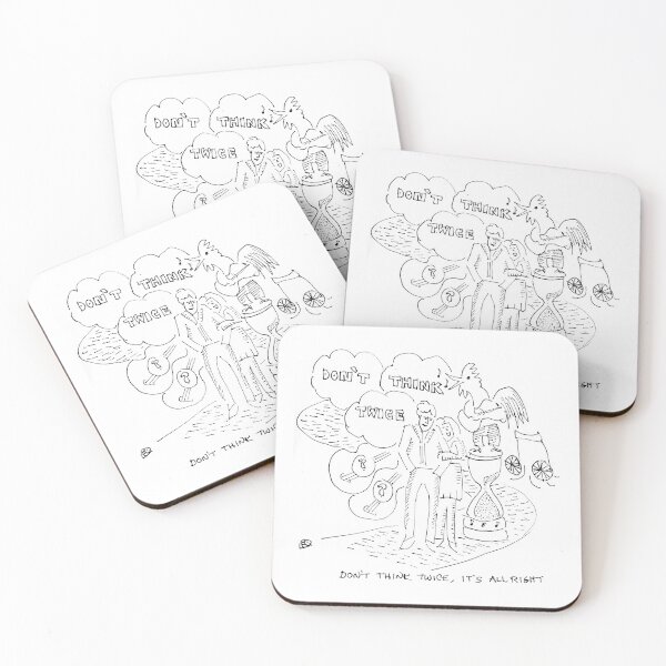 Item preview, Don't Think Twice, It's All Right designed and sold by fred rosenthal.