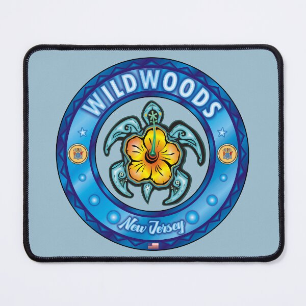 Item preview, Wildwoods NJ sea turtle hibiscus designed and sold by studioss76.