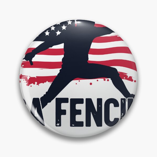 Item preview, US Fencing Team | American Flag Epee Fencer Design designed and sold by Khoulaly    ⭐⭐⭐⭐⭐.