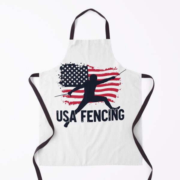 Item preview, US Fencing Team | American Flag Epee Fencer Design designed and sold by Khoulaly    ⭐⭐⭐⭐⭐.