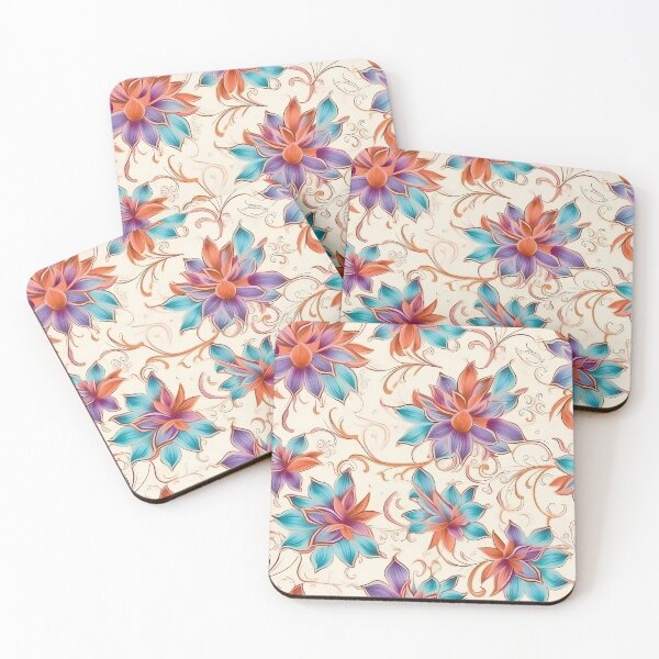 Item preview, Elegant flower pattern designed and sold by PsionicVoid.