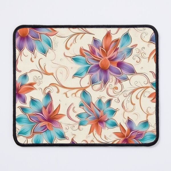 Item preview, Elegant flower pattern designed and sold by PsionicVoid.
