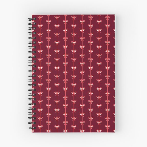 Item preview, Elegant Bow and Ribbon Pattern on Deep Burgundy Background designed and sold by Sappi1004.