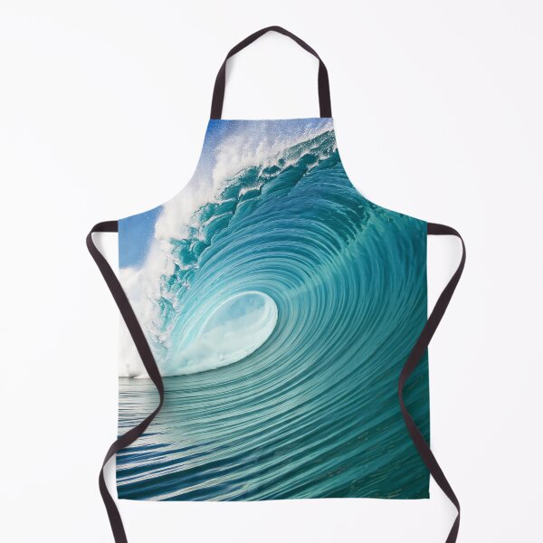 Item preview, A powerful ocean wave curls majestically under a clear blue sky, showcasing the beauty and force of nature designed and sold by homydesign.