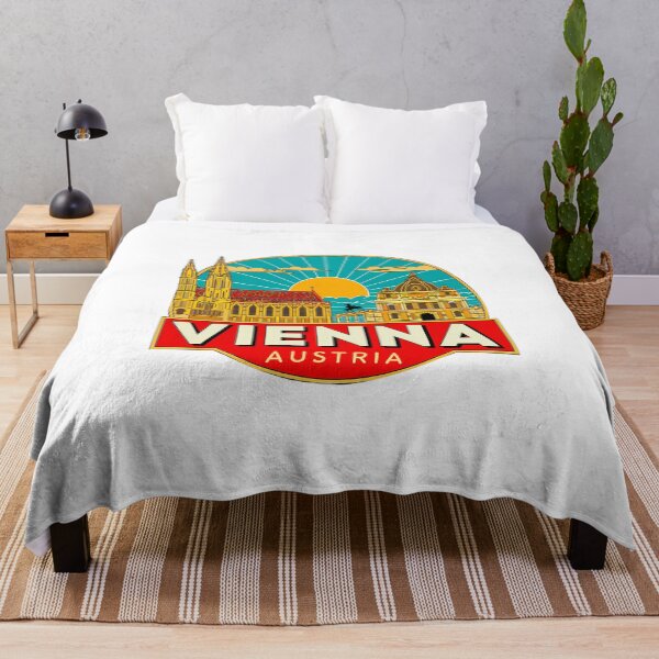Item preview, Vienna Austria Travel Retro Emblem - Vintage Style Souvenir Design designed and sold by Timegraf.